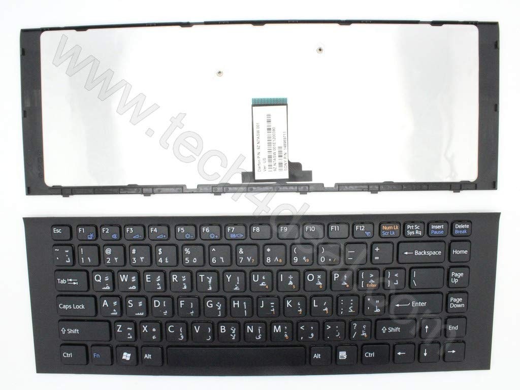 Keyboard For Sony EG Black
