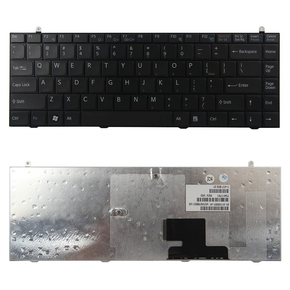 Keyboard For Sony Fz Black
