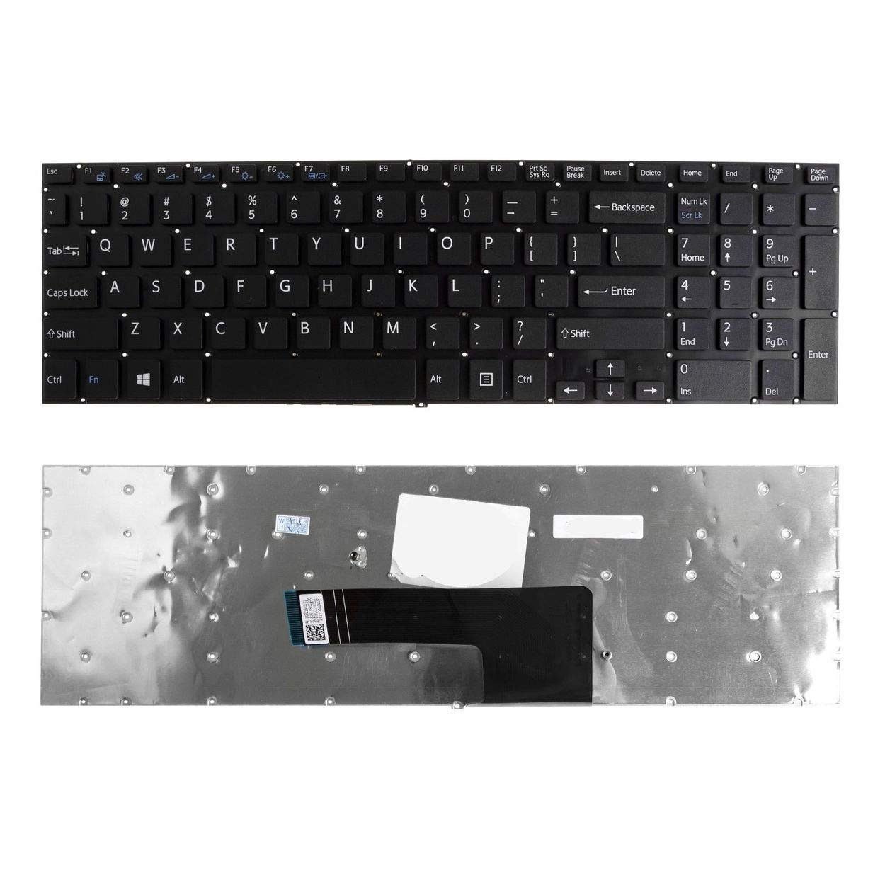 Keyboard For Sony svf15 Black