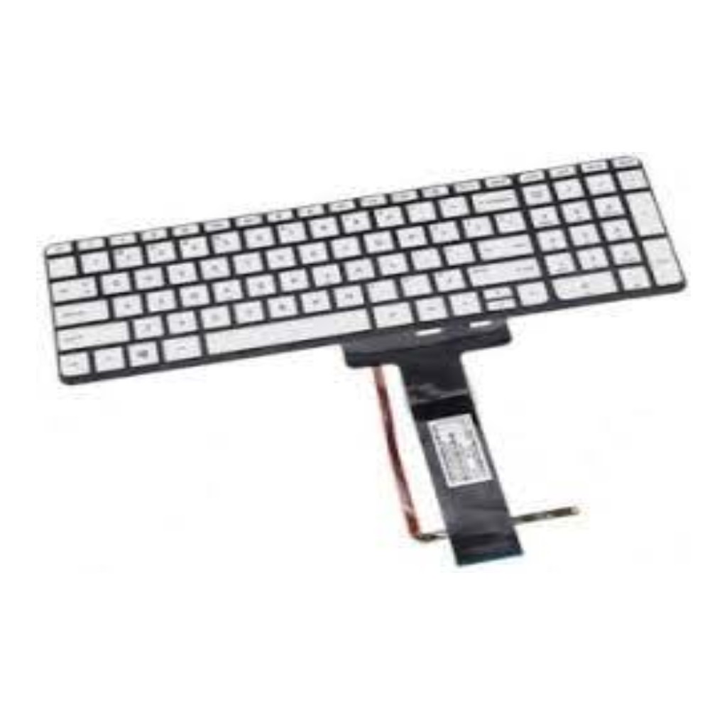 Keyboard For HP Envy 15-U Silver Backlight