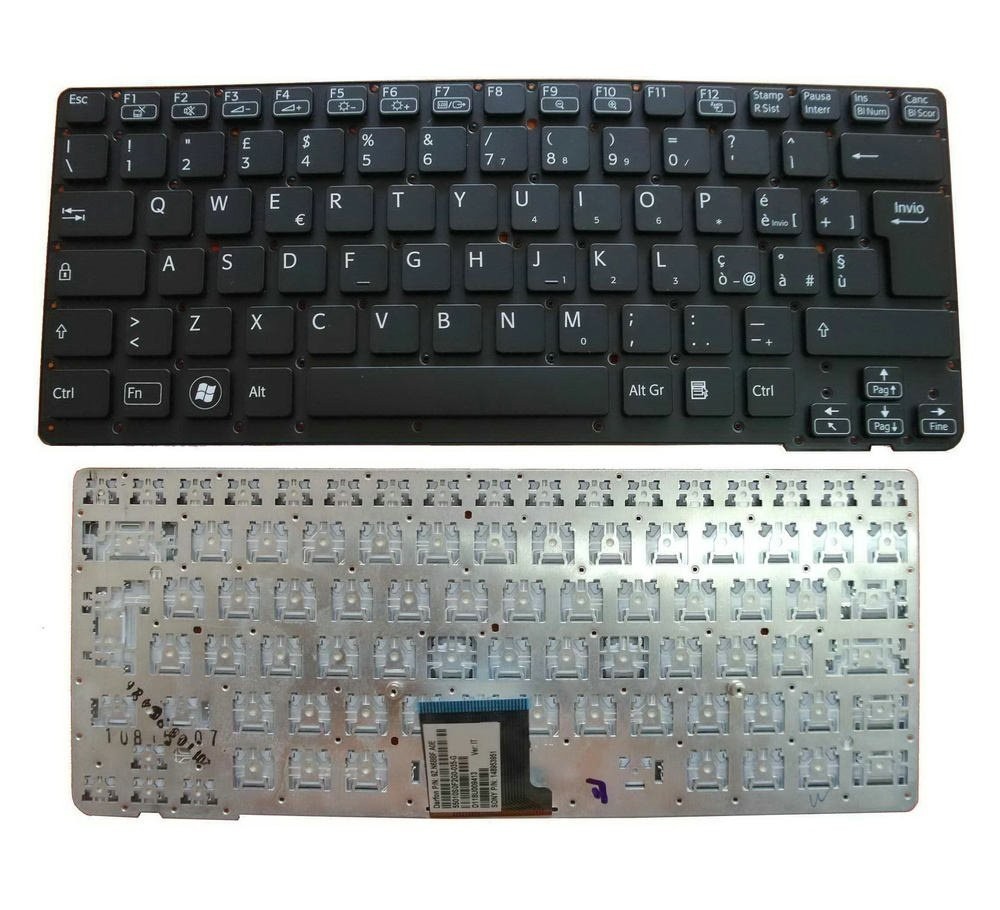 Keyboard For Sony SB Black