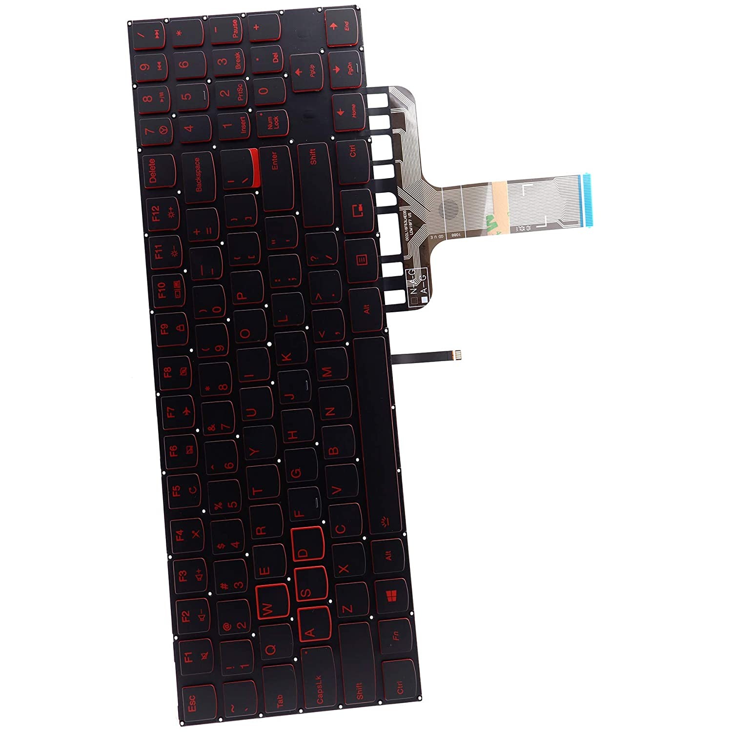 Keyboard For Lenovo Y520-15I with Backlight Red
