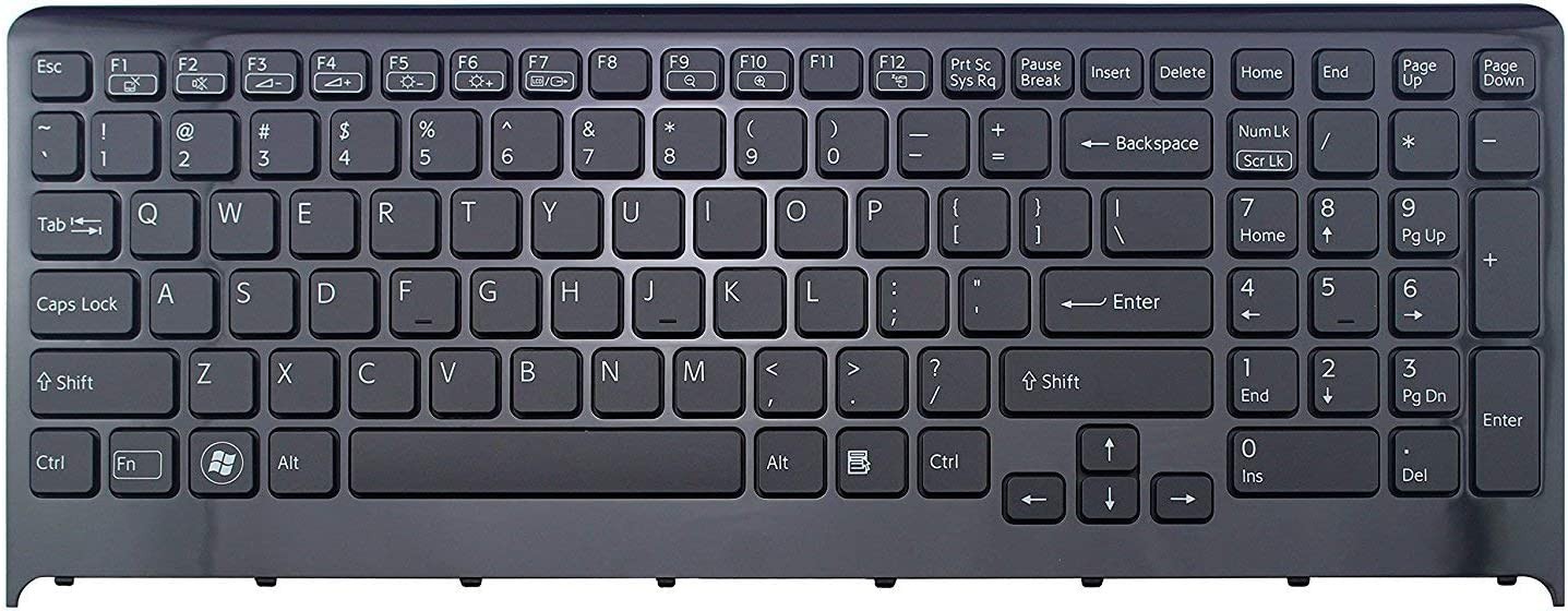 Keyboard For Sony F2 Black Backlight