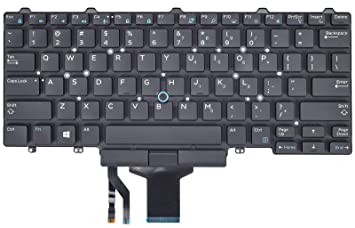 Keyboard For Dell LATITUDell 7470 Backlight