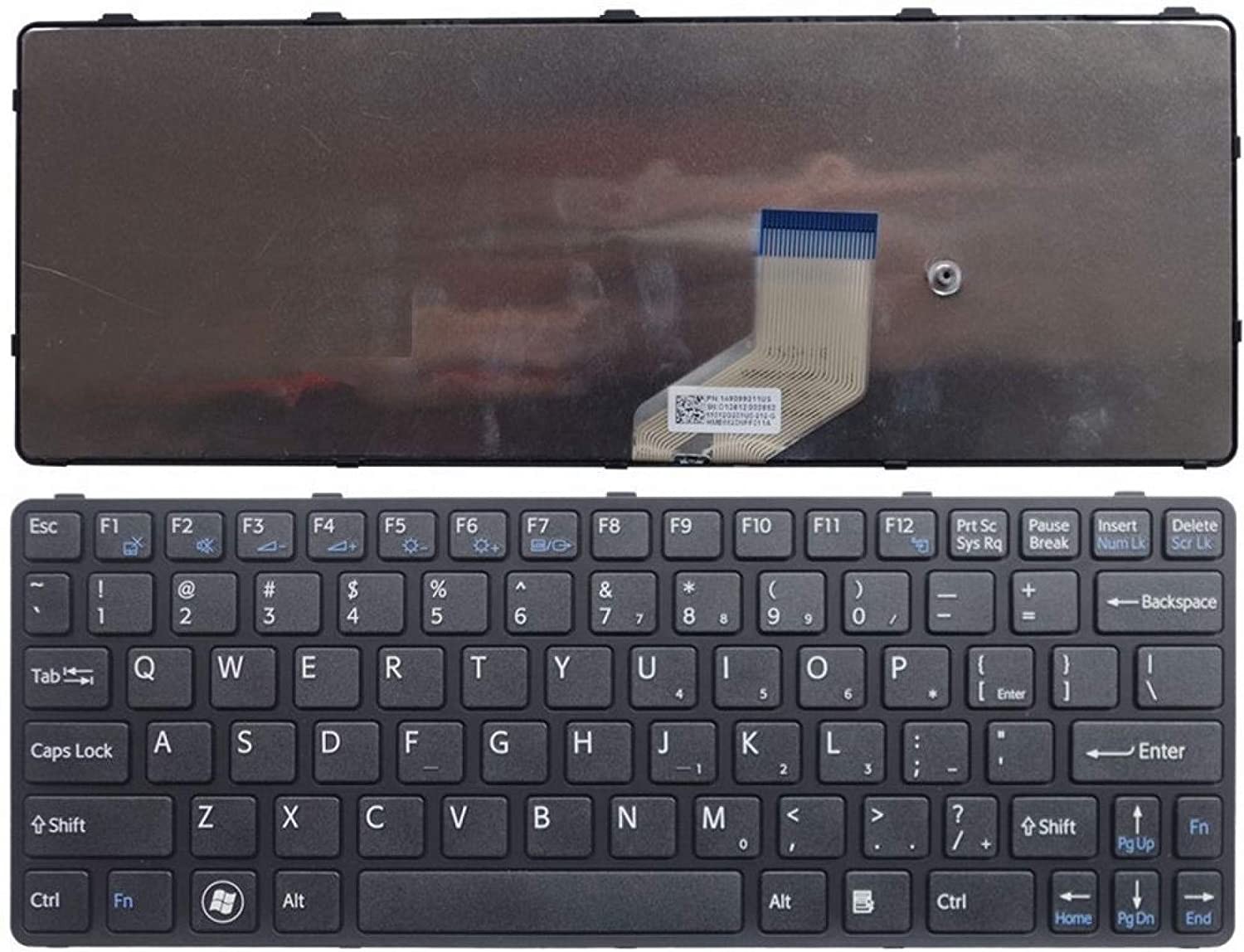 Keyboard For Sony Sve11 Black