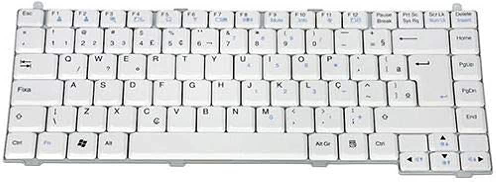 Keyboard For Lenovo Y450/Y550 WHITE