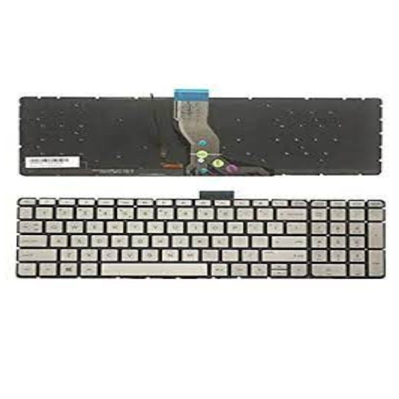 Keyboard For HP 15-BS Backlight SILVER