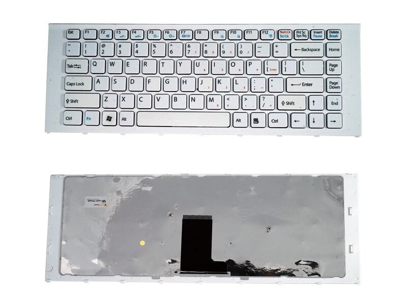 Keyboard For Sony EA WHITE
