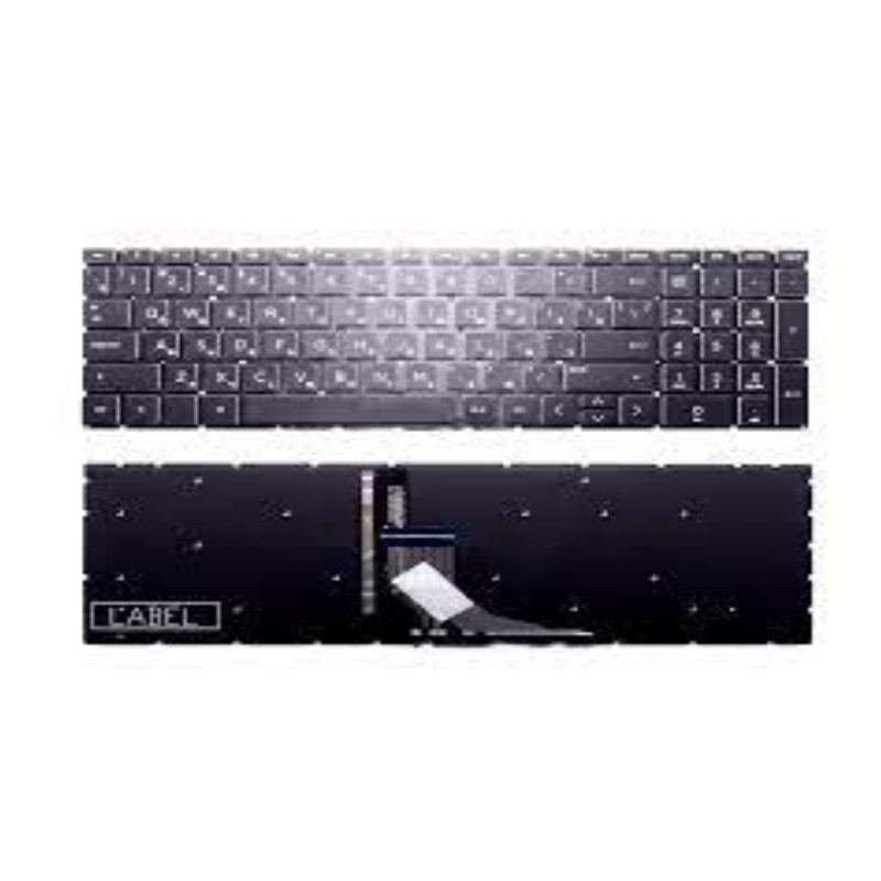 Keyboard For HP 15-Da Black with Backlight Original