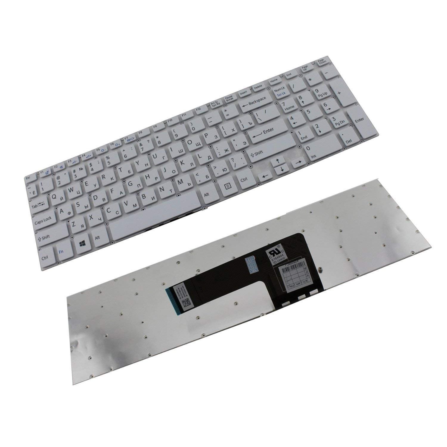 Keyboard For Sony SVF15 white