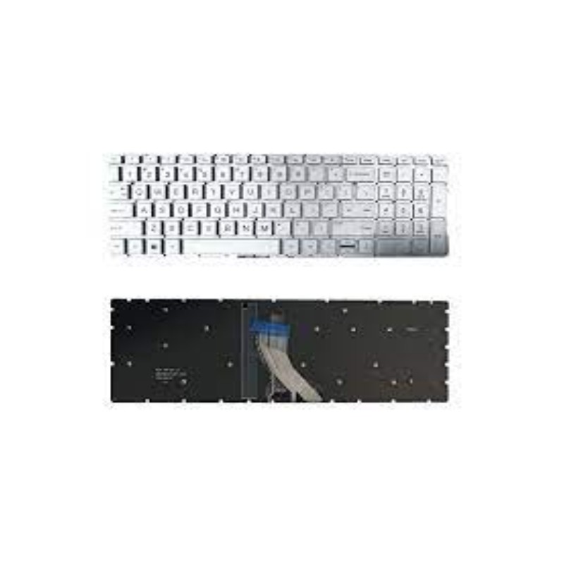 Keyboard For HP 15DA Silver Backlight