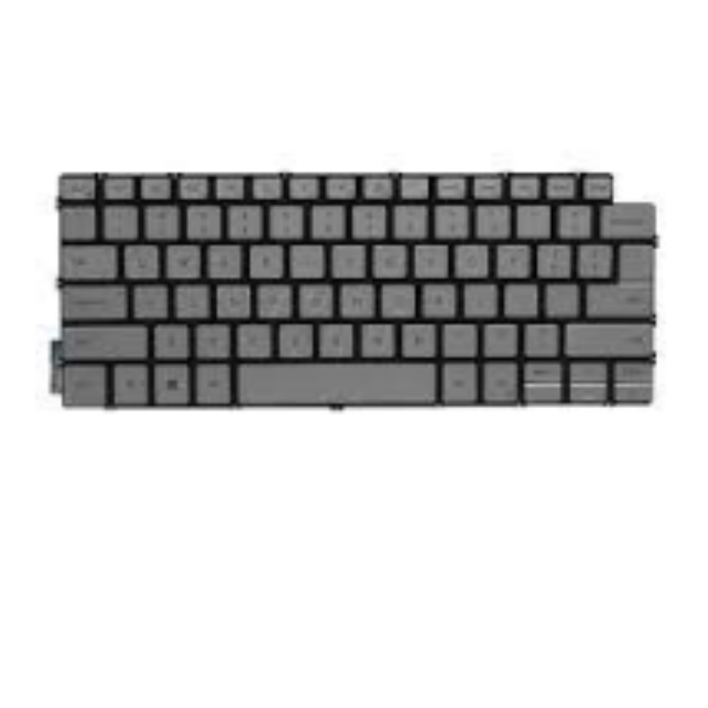 Keyboard For Dell Ins 13-5301 Silver Backlight