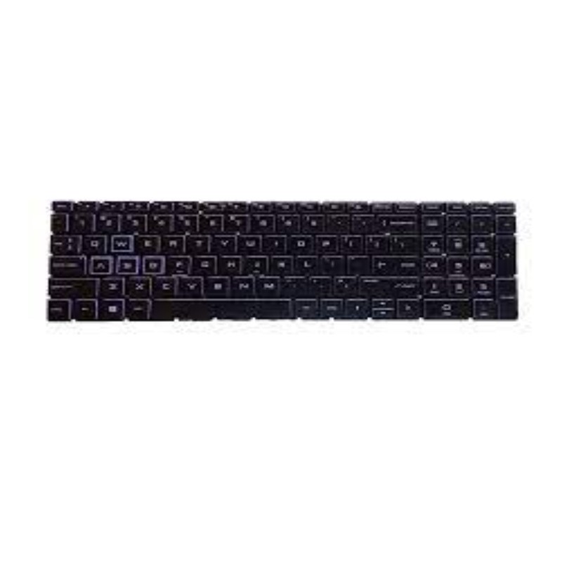 Keyboard For HP 15-Dk with Backlight Purple Color